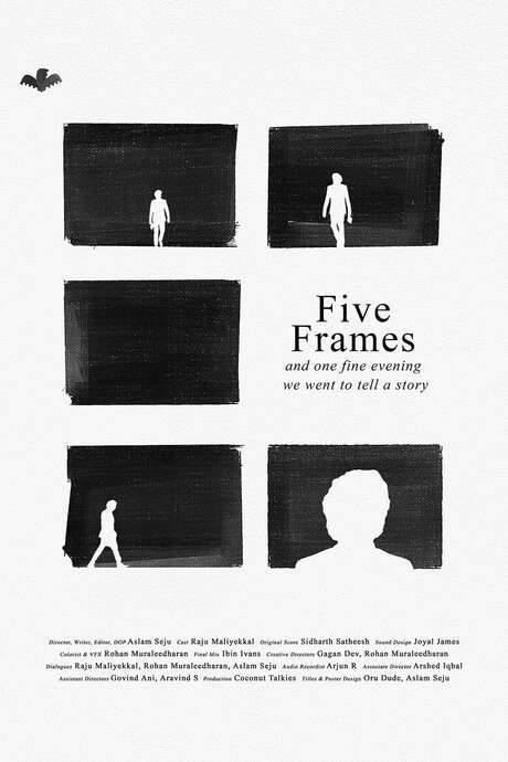 Five Frames and one fine evening we went to tell a story